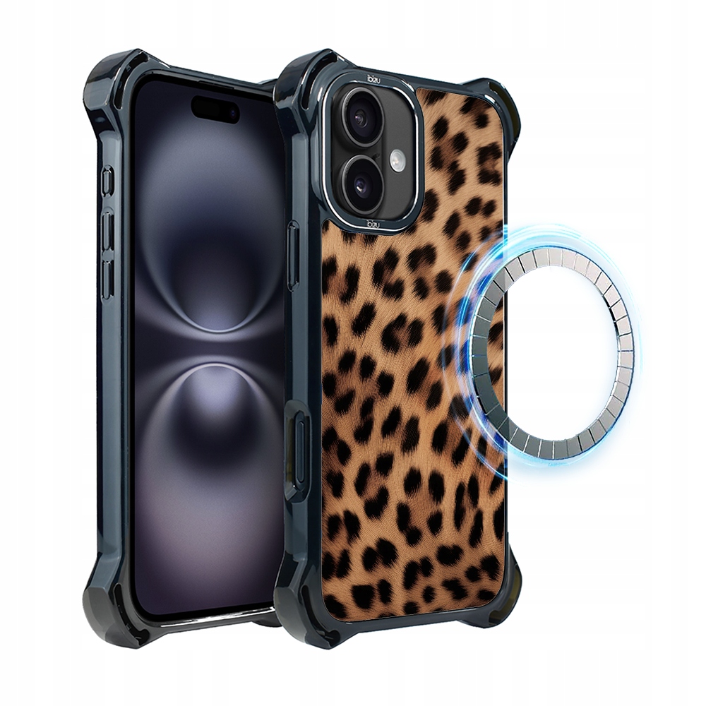 Pouzdro Ibizu DropGuard Ultra iPhone 16 Plus s MagSafe, Pantera