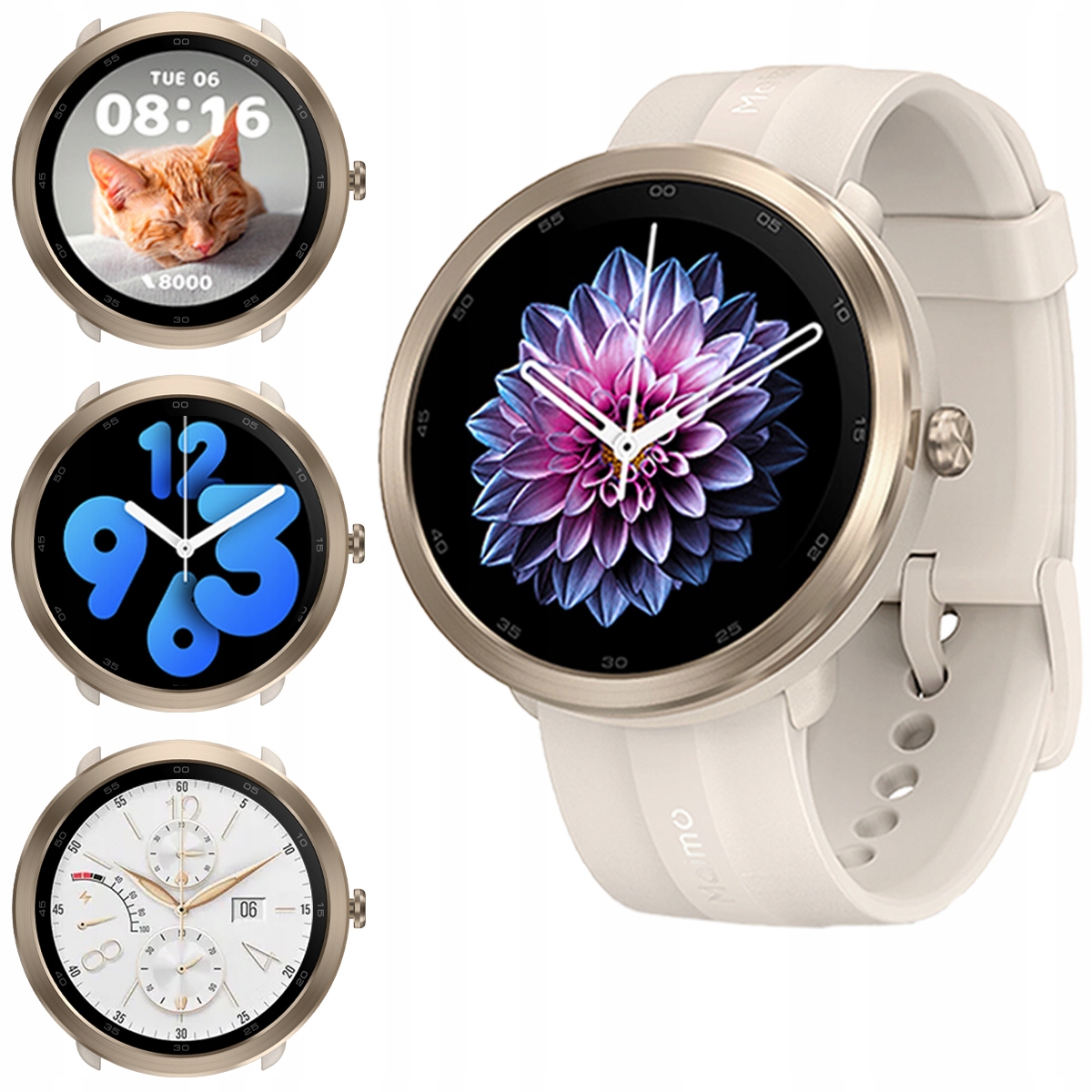 

70mai Maimo Watch R Zegarek Smartwatch Złoty Ivory