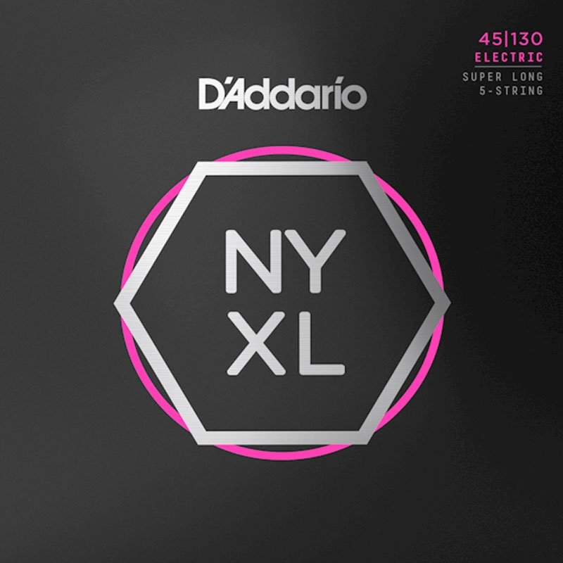 D'addario struny Nyxl s niklovým vinutím (45-130) Sl 5s.