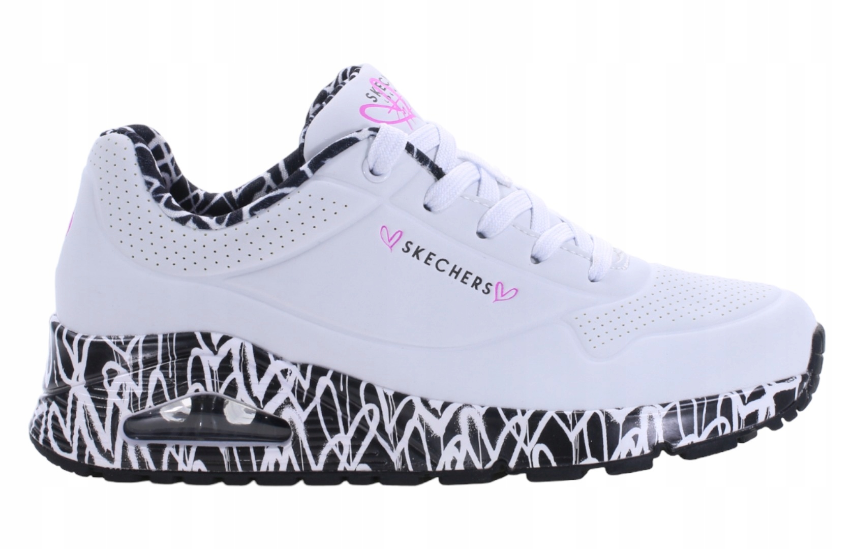 Dámské boty Skechers Uno 155506-WBK