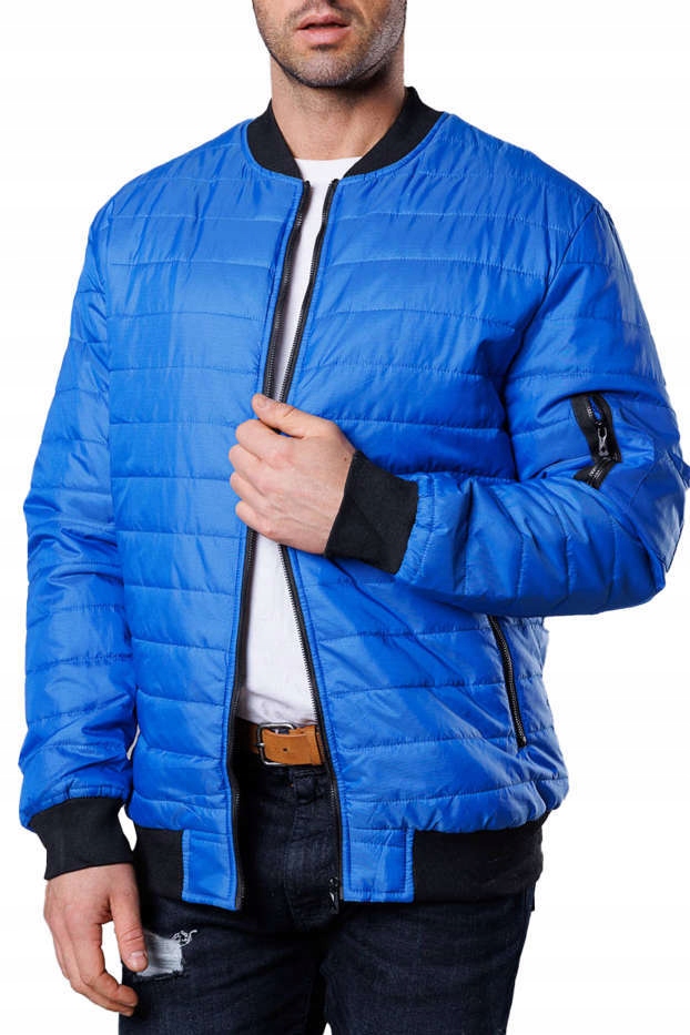 Pánská Bunda Bomber 8MY02 Chrpa XL