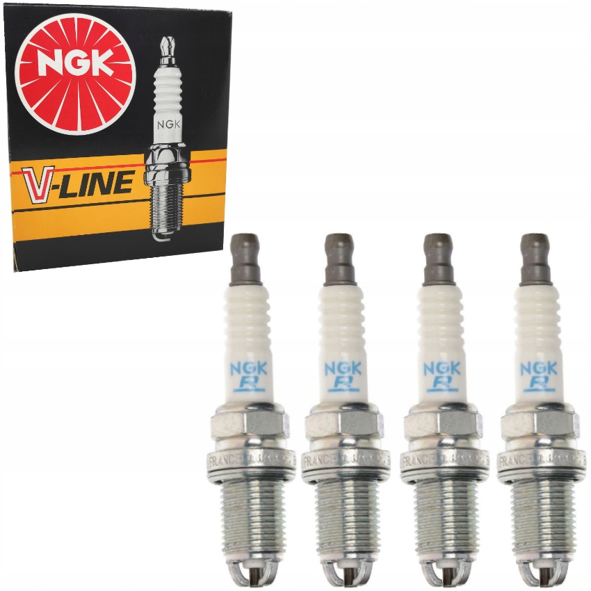 4x ŚWIECA ZAPŁONOWA NGK V-LINE 24 BKUR6ET-10 3045