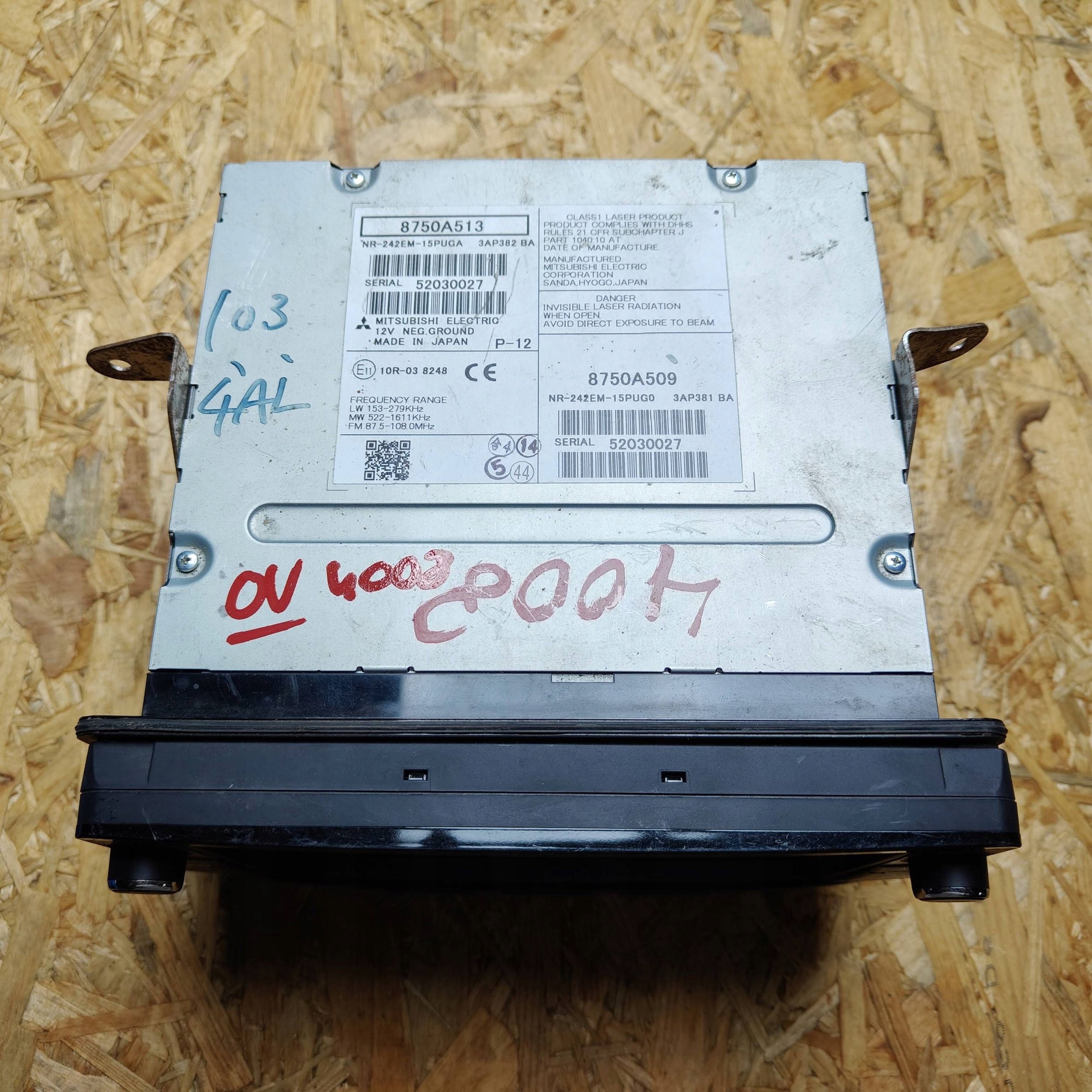 display Peugeot 4008 8750A509