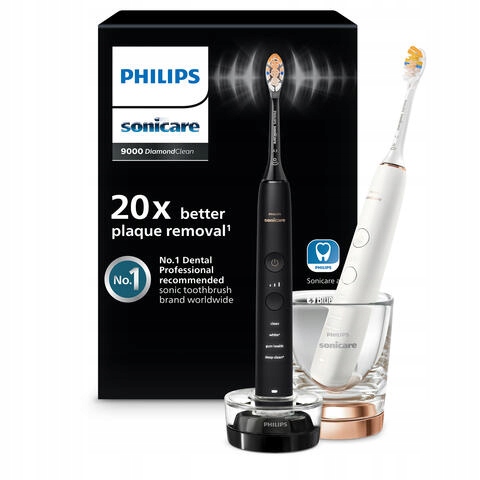 2x Philips Sonicare DiamondClean 9000 szczoteczka soniczna HX9914/69