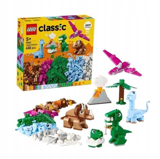 Lego(r) Classic 11041 Kreativní Dinosauři