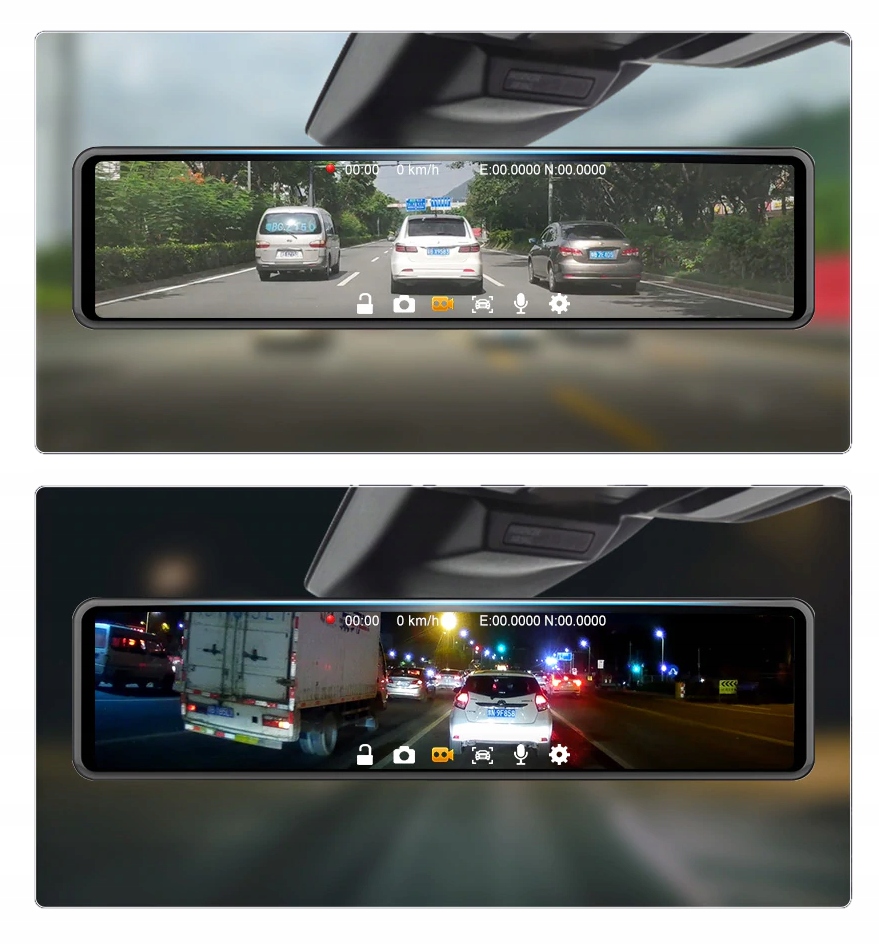 Rejestrator 12'' 4G Kamera tylna WiFi Android ADAS Kod producenta 310