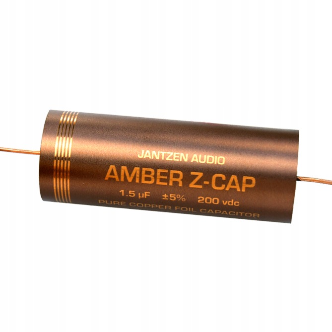 Fóliový kondenzátor 1.5uF 1,5uF 200V Amber Z-Cap Jantzen Copper & Wax