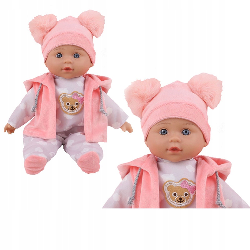 

Lalka Bobas Julka mówi po polsku angielsku 2+