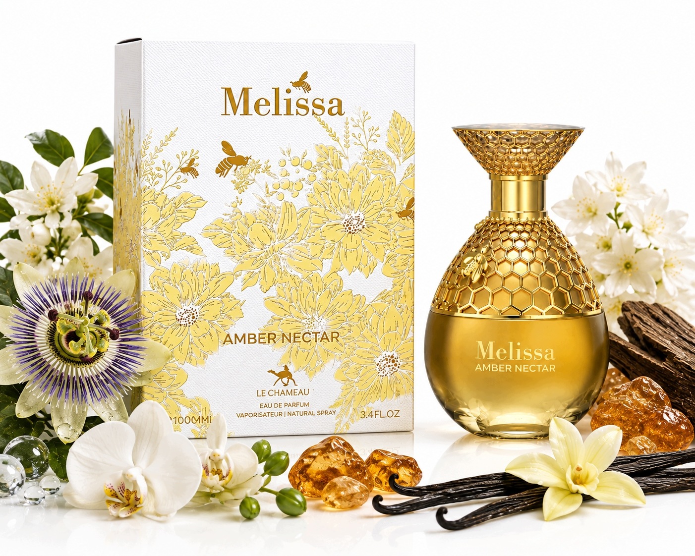 Oryginalne Perfumy Arabskie Le Chameau Melissa Amber Nectar Edp+grati