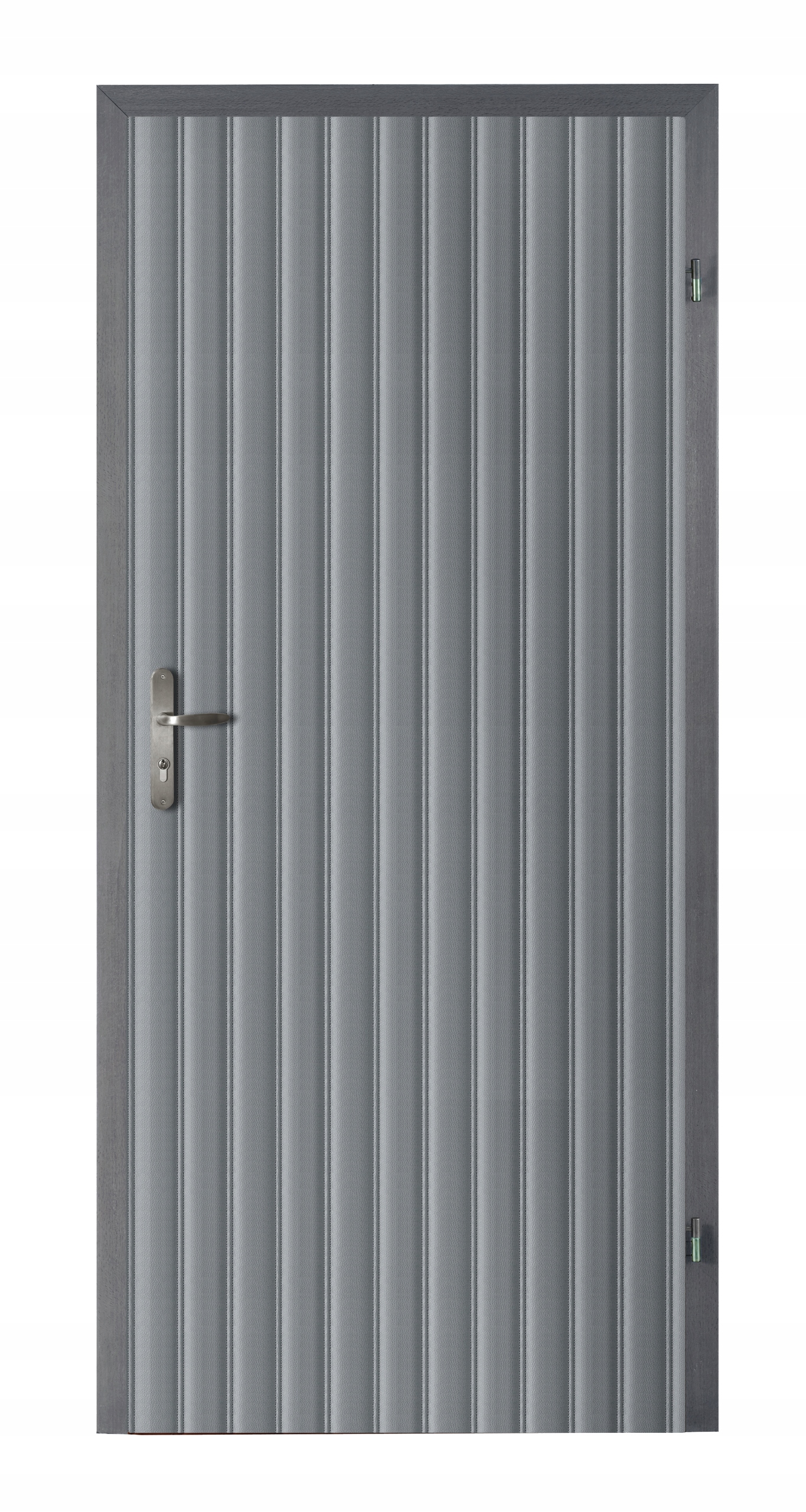 TAPICERKA DRZWIOWA / OBICIE 80/90cm PASY SZARY + ZESTAW MONTAŻOWY