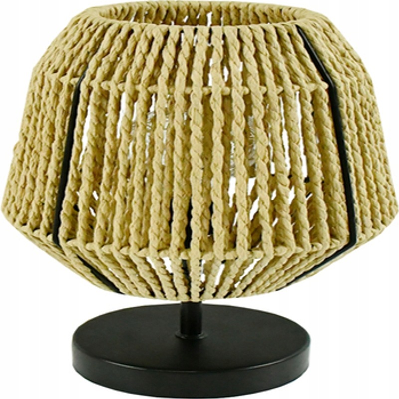 Lampa Led pleciona stołowa.