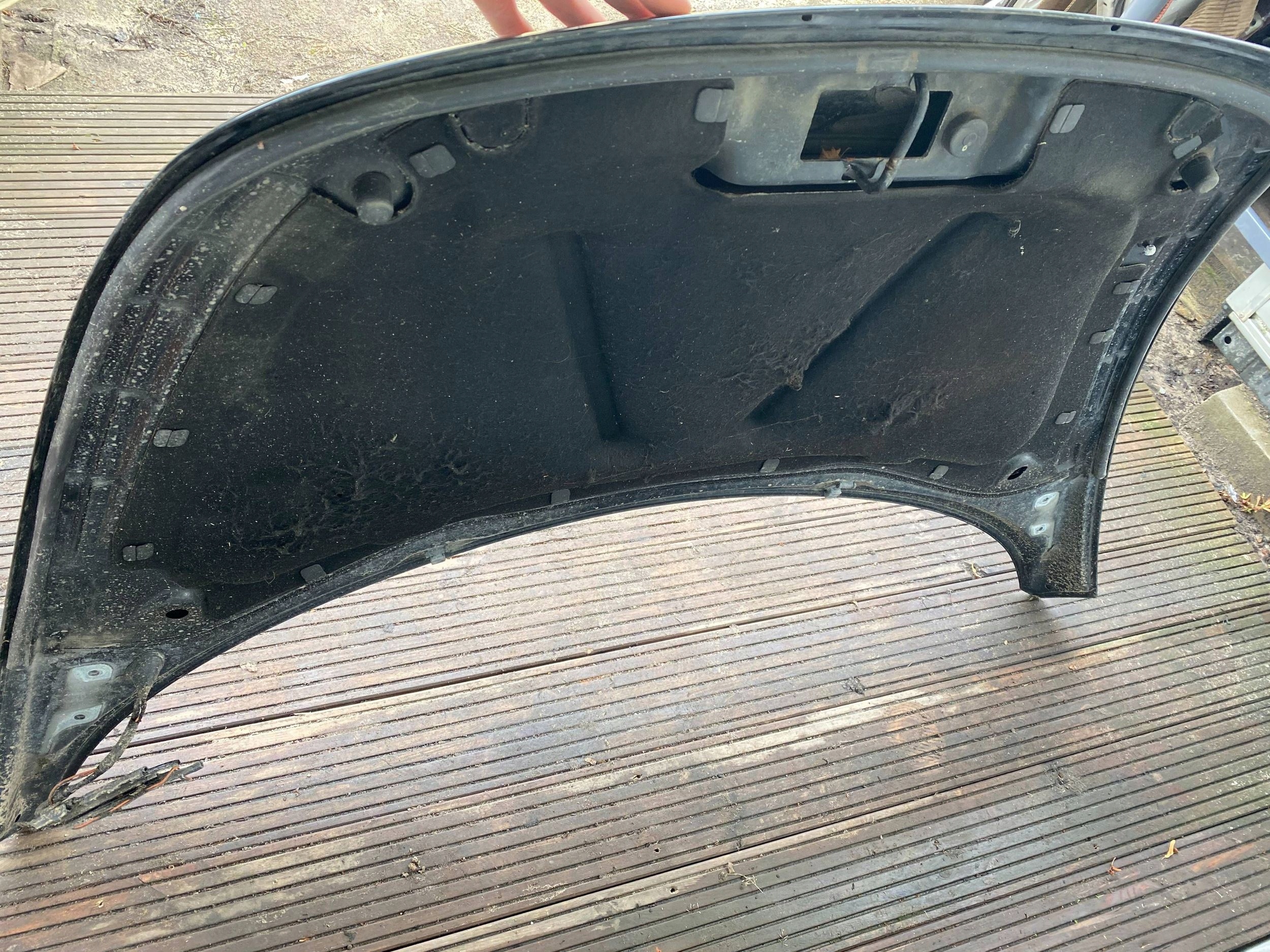VW NEW BEETLE 1C complete bonnet front cover L041 black