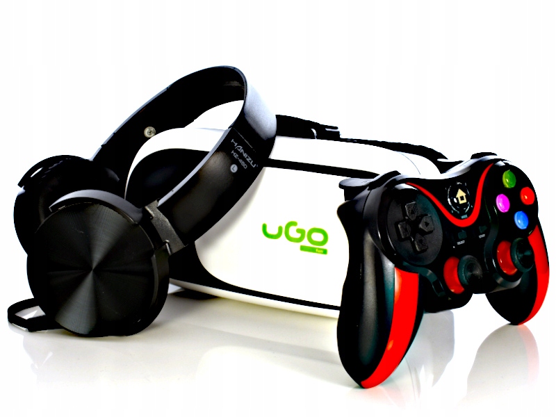 Sada Vr brýle sluchátka Gamepad pro filmové hry