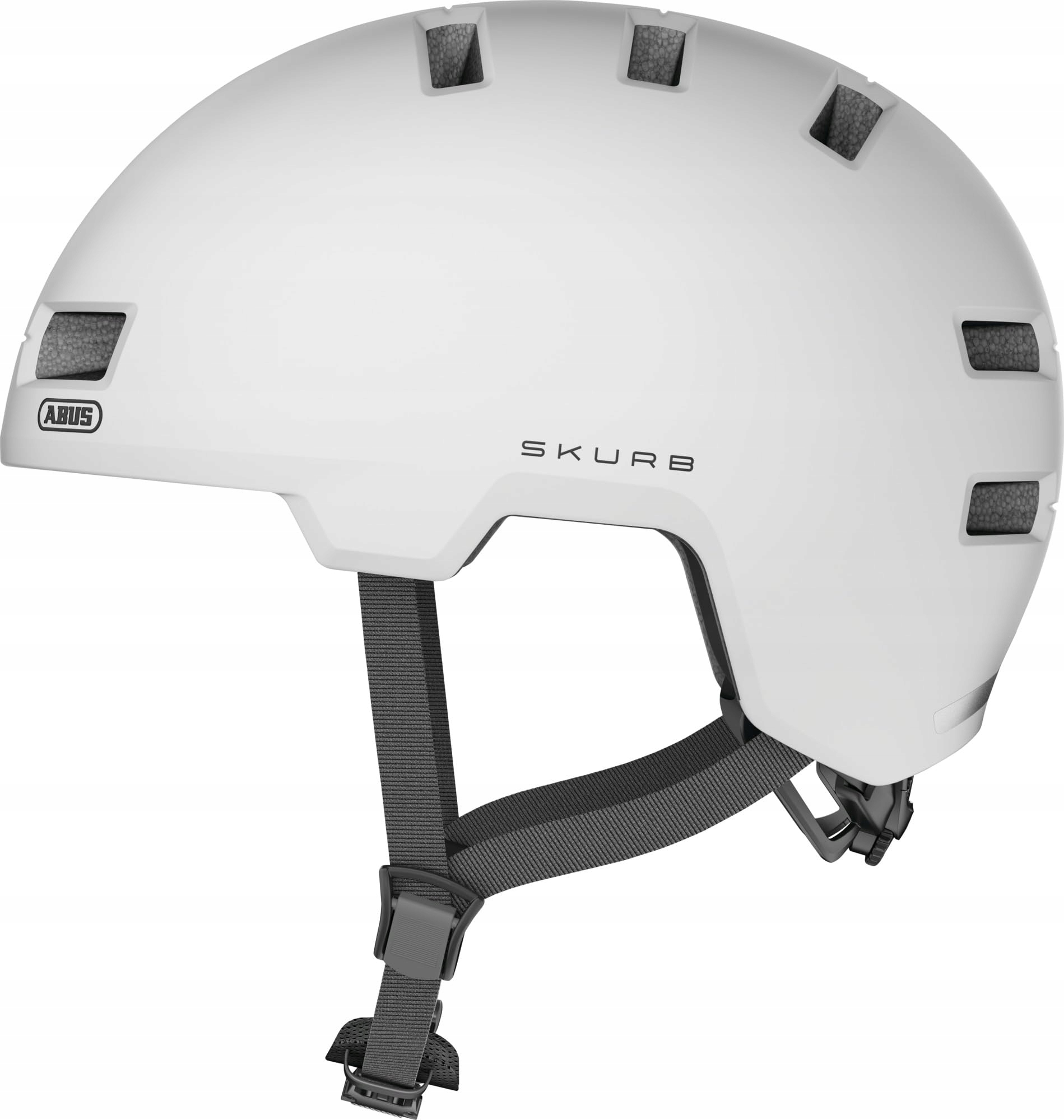 Kask rowerowy Abus Skurb Biały 55-59 cm
