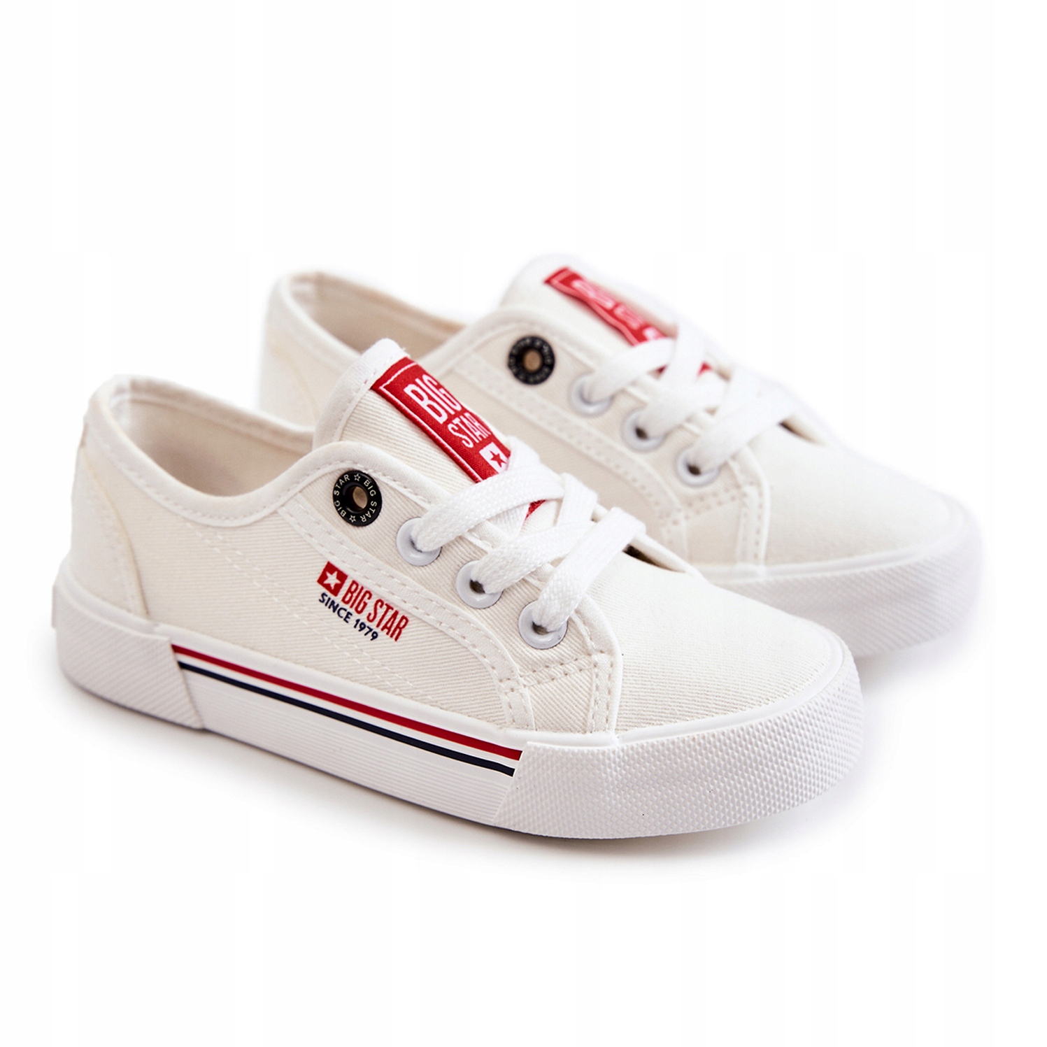 

Dziecięce Trampki Big Star JJ374170 Białe 35