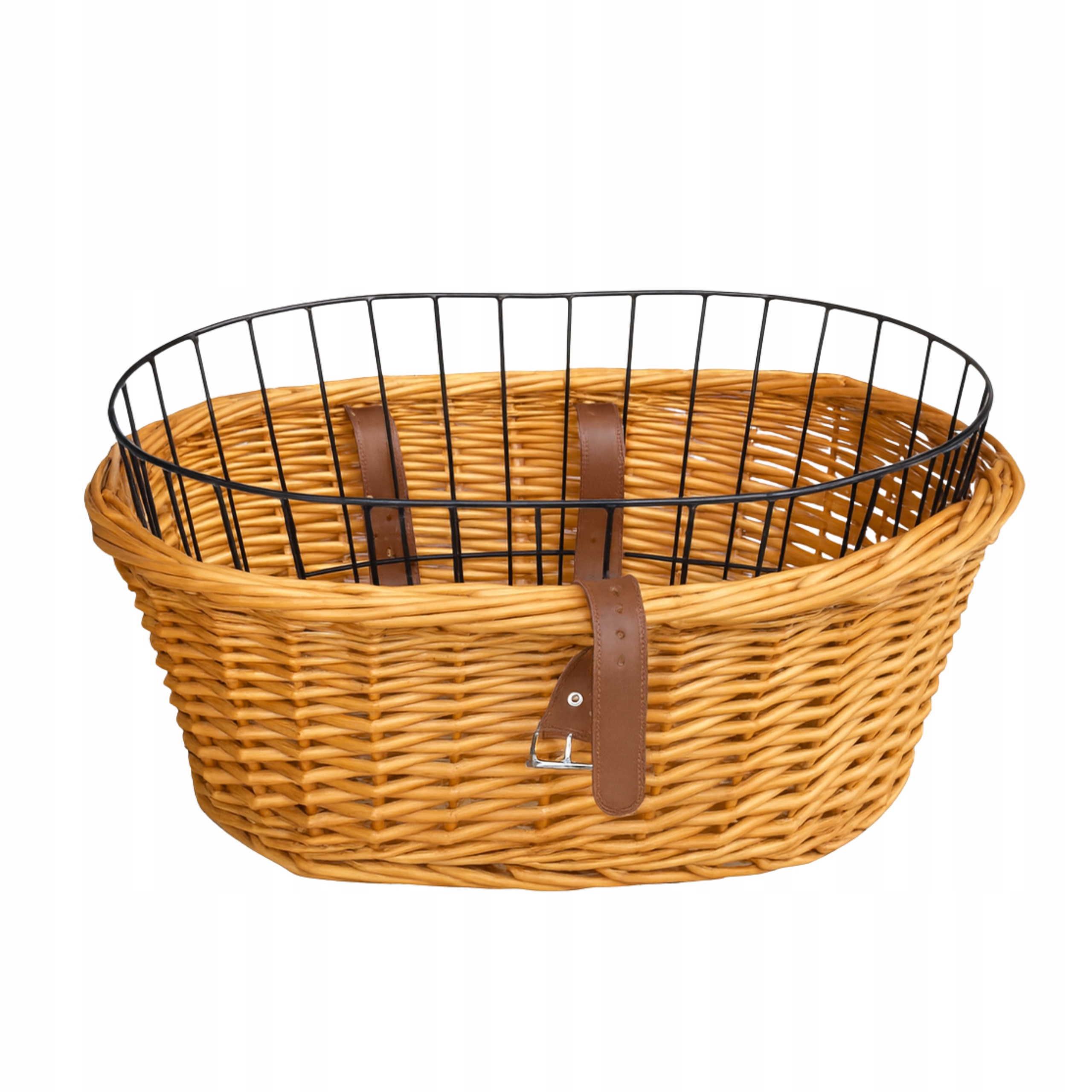 KOSZ ROWEROWY WIKLINOWY ZAMYKANY DLA PSA KOTA NA KIEROWNICĘ Z MOCOWANIEM Model Gearox KOSZYK DO PRZEWOŻENIA ZWIERZĄT BEZPIECZNY