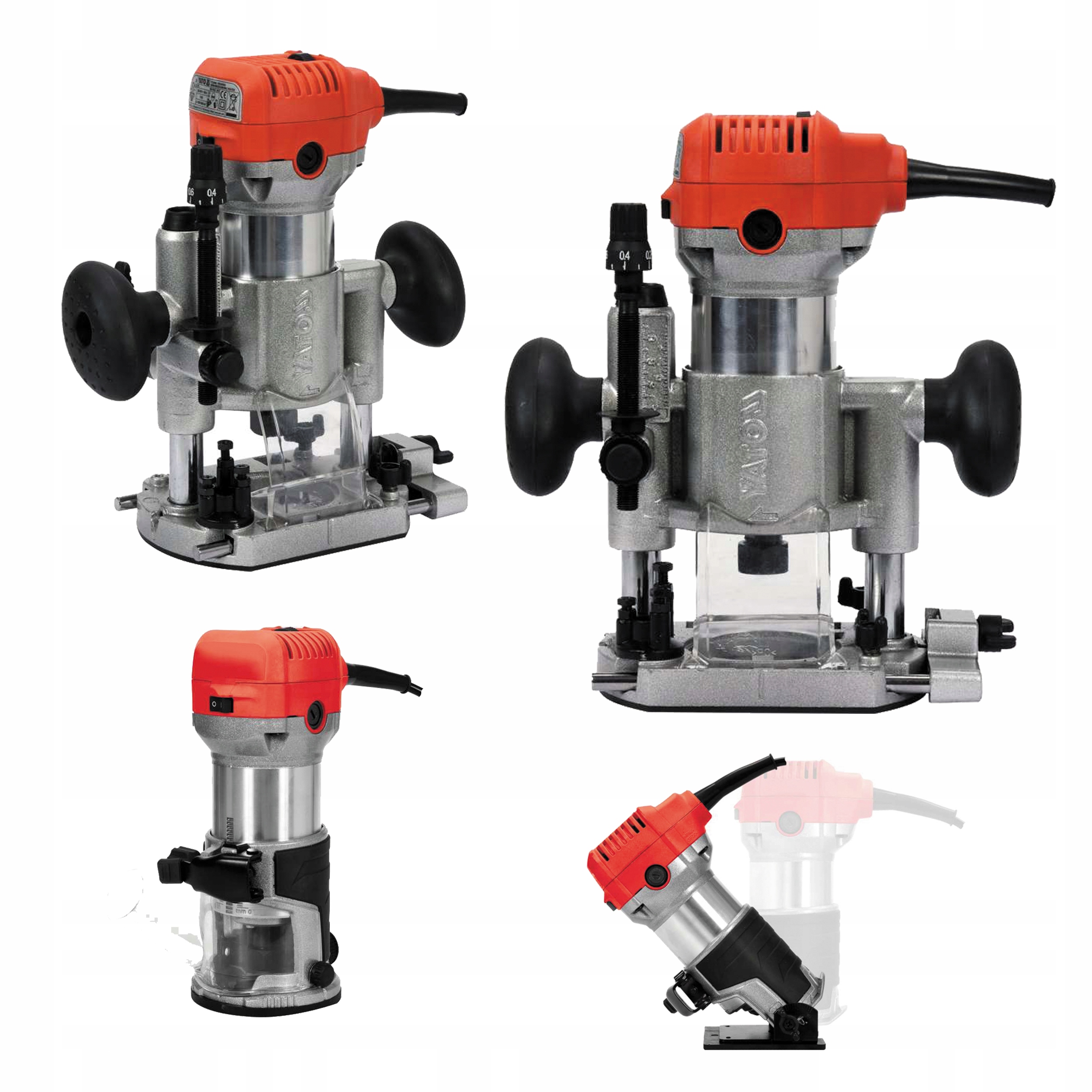 YATO FREZARKA KRAWĘDZIOWA 710W DO LAMINATÓW 6mm/8mm YT-82390