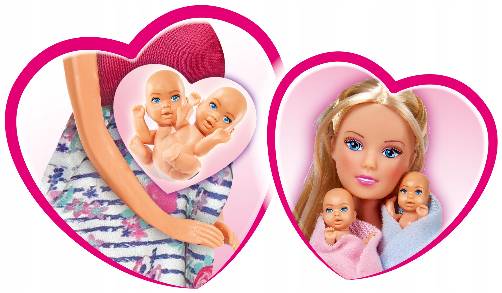 LALKA STEFFI W CIĄŻY BLIŹNIACZEJ BLIŹNIAKI Z AKCESORIAMI DYPLOM BARBIE Nazwa 5733333