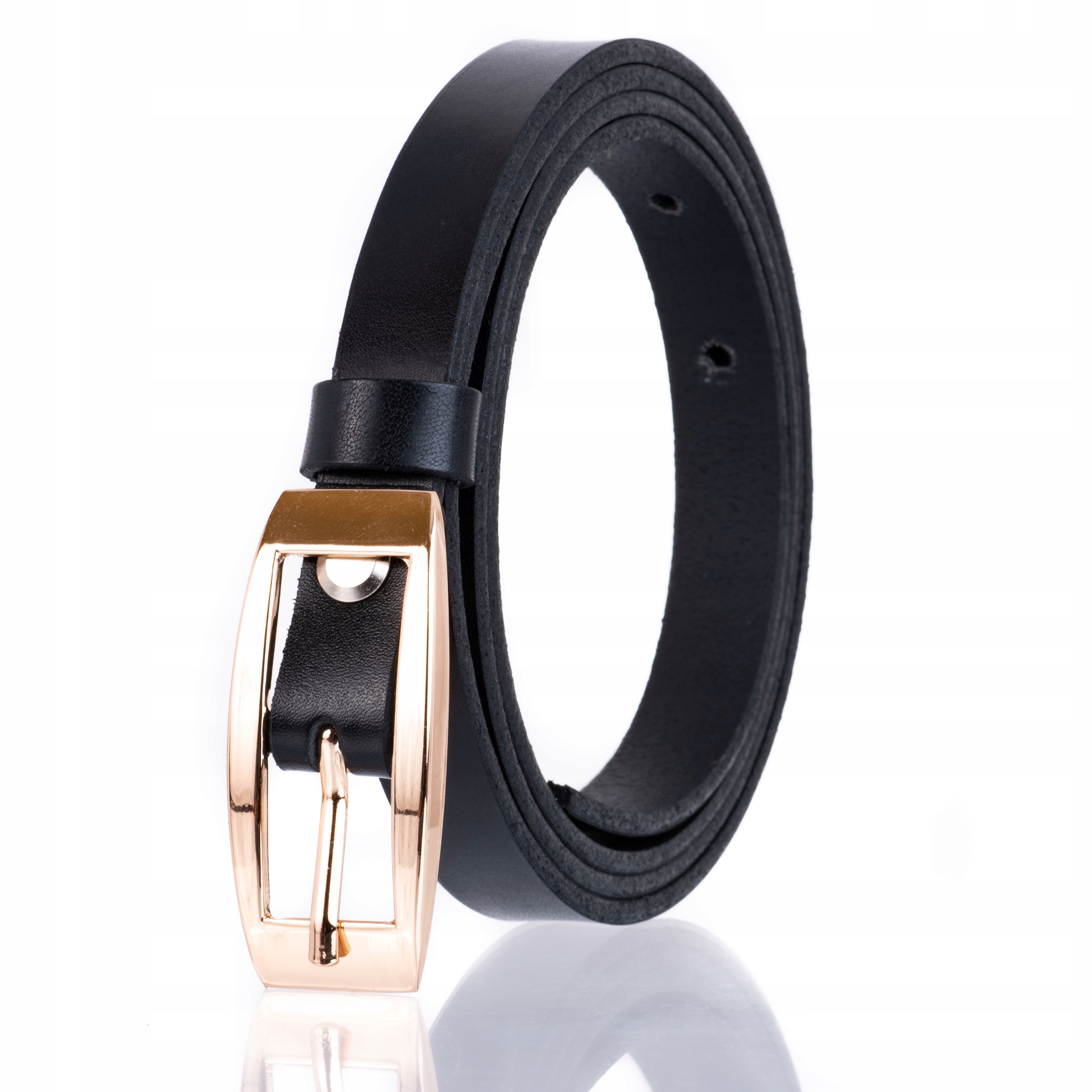 

Pasek Skórzany wąski 1,5 do sukienki XXL obw.110