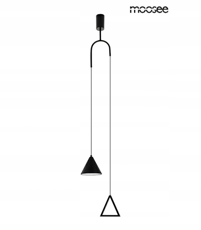 Moosee lampa wisząca Acustica czarna