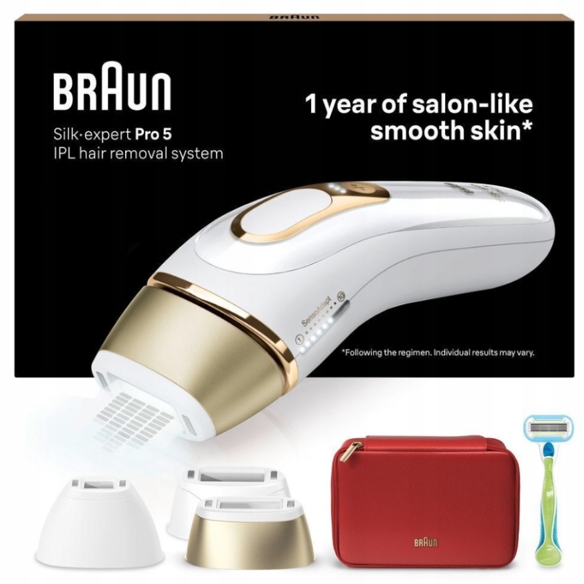 Depilator Braun Silk-expert Pro5 PL5262 zestaw Ciało Twarz Bikini