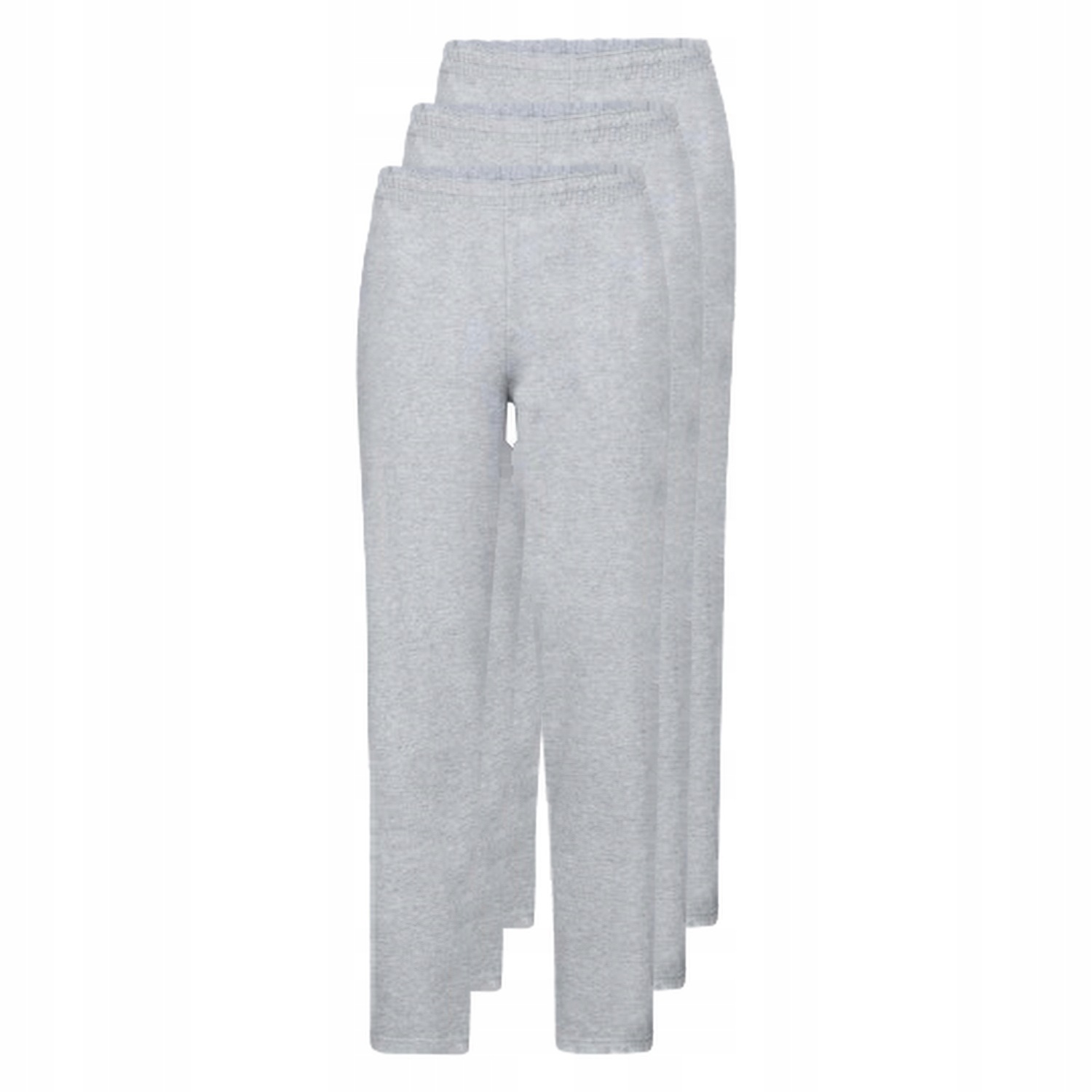 Pánské kalhoty Fruit of the Loom Heather Gray L s 3 otevřenými nohavicemi