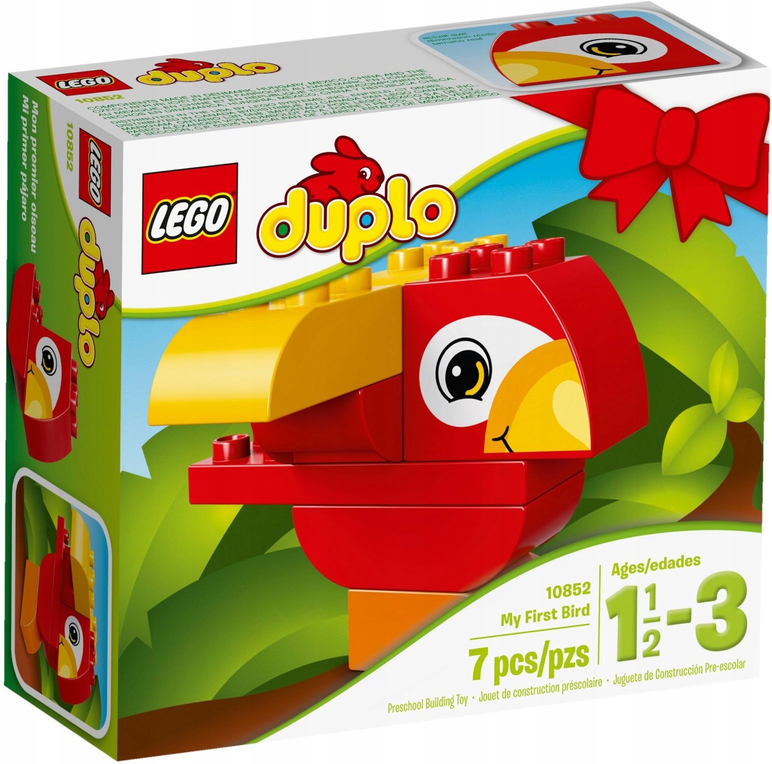 Lego 10852 Duplo Můj první papoušek Skvělý dárek pro dítě hračka