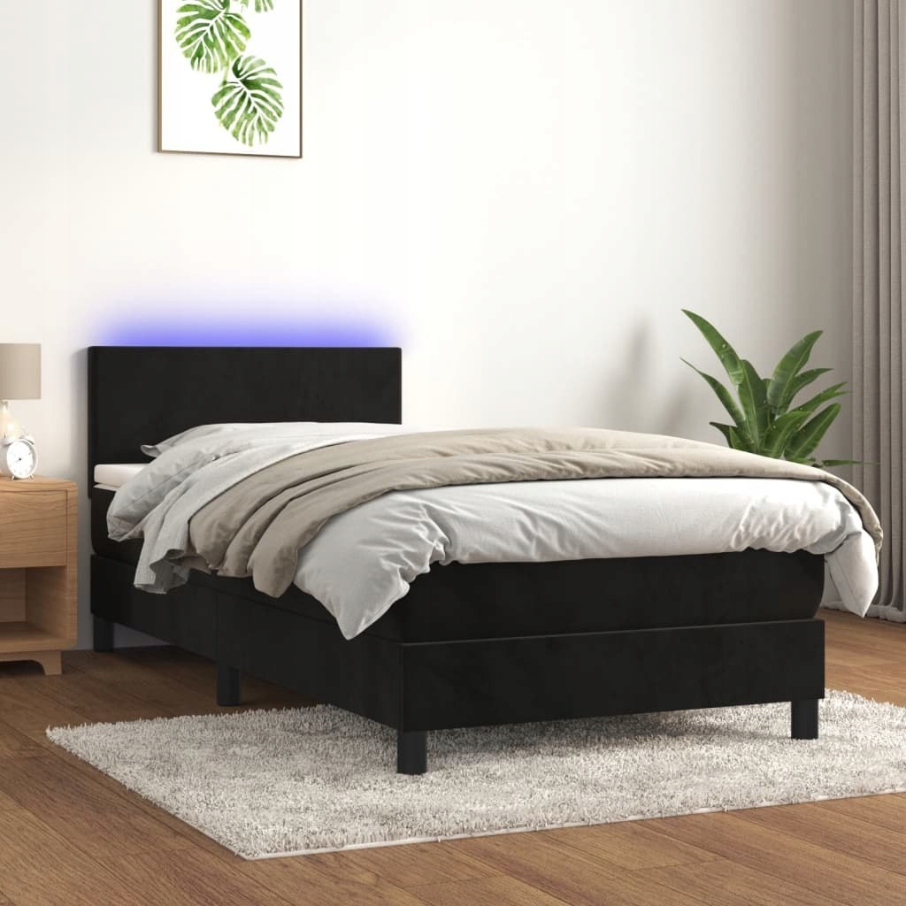 Samostatná postel dřevěná VidaXL 1 240x200 černá