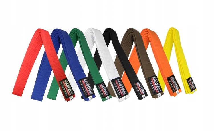 Pas do kimona MASTERS czarny - -