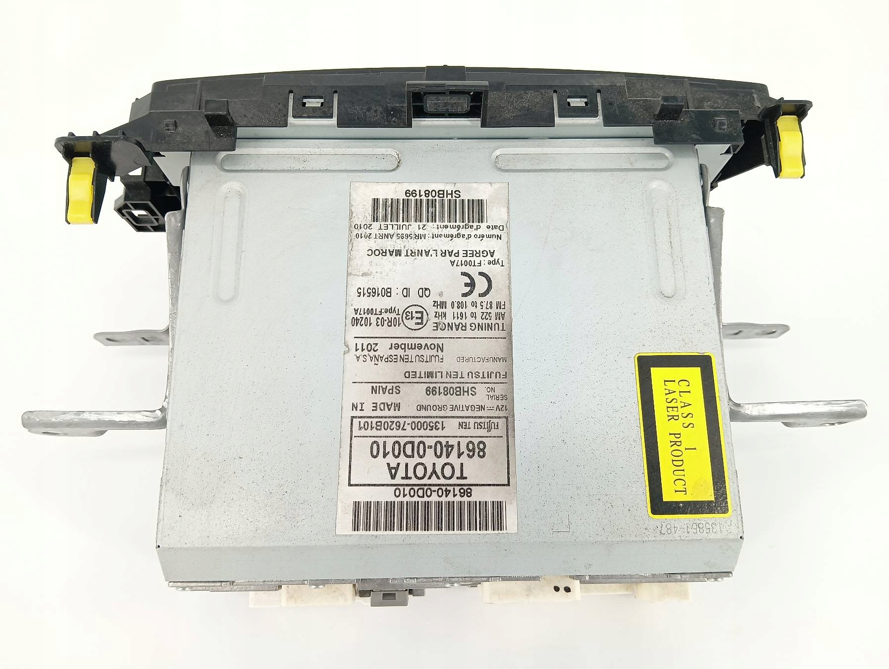 RADIO Navigation 86140-0D010 Toyota Yaris III (2011-2020)