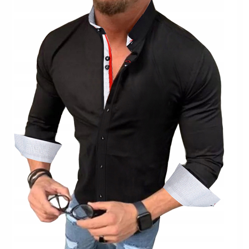 Pánská košile Casual Elegantní bavlněná