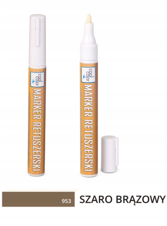 

Marker zaprawkowy do mebli 10ml Szaro-Brązowy 953
