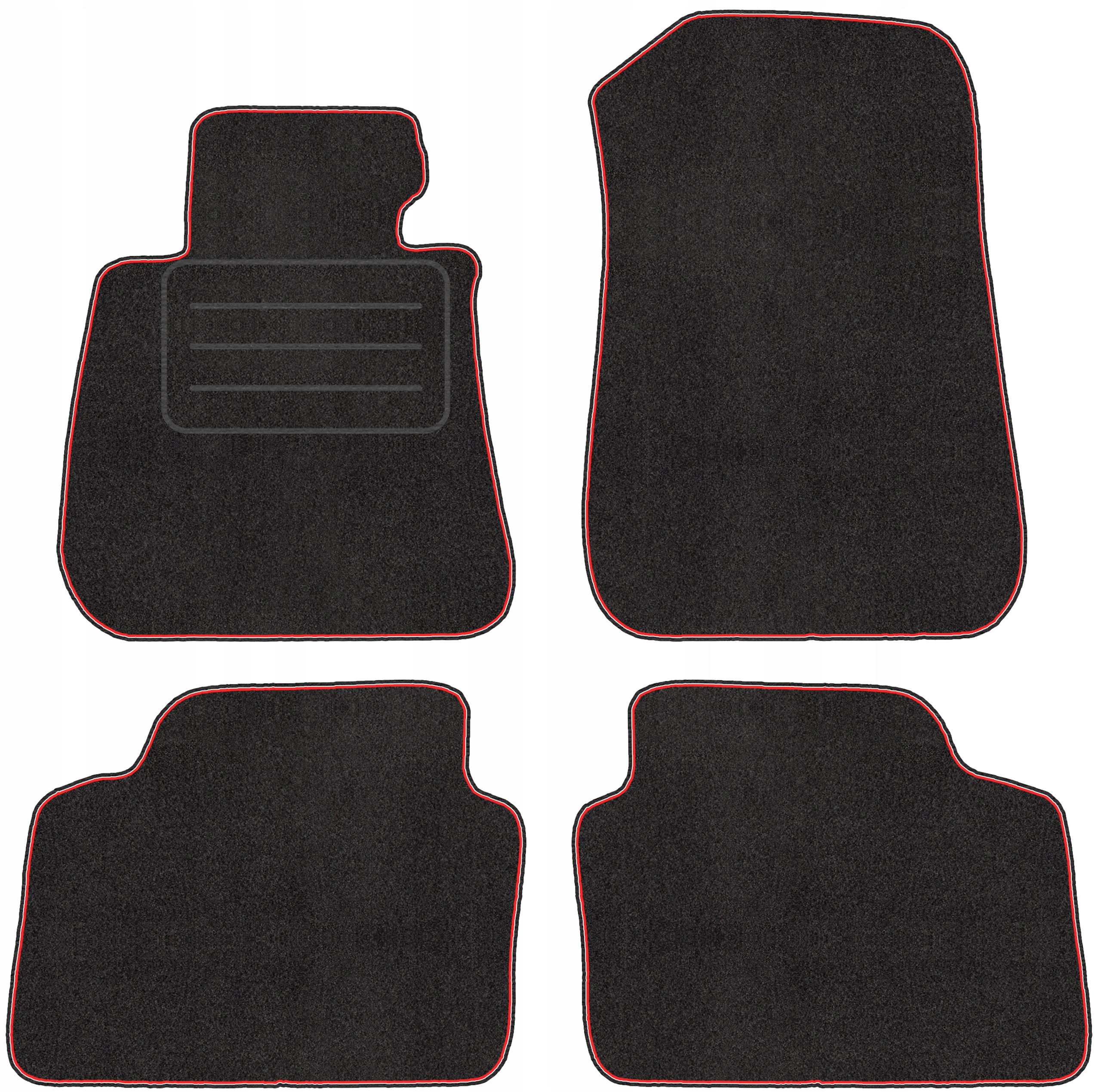 Polyamidové velúrové rohože pre Bmw 3 E90/E91 04-13