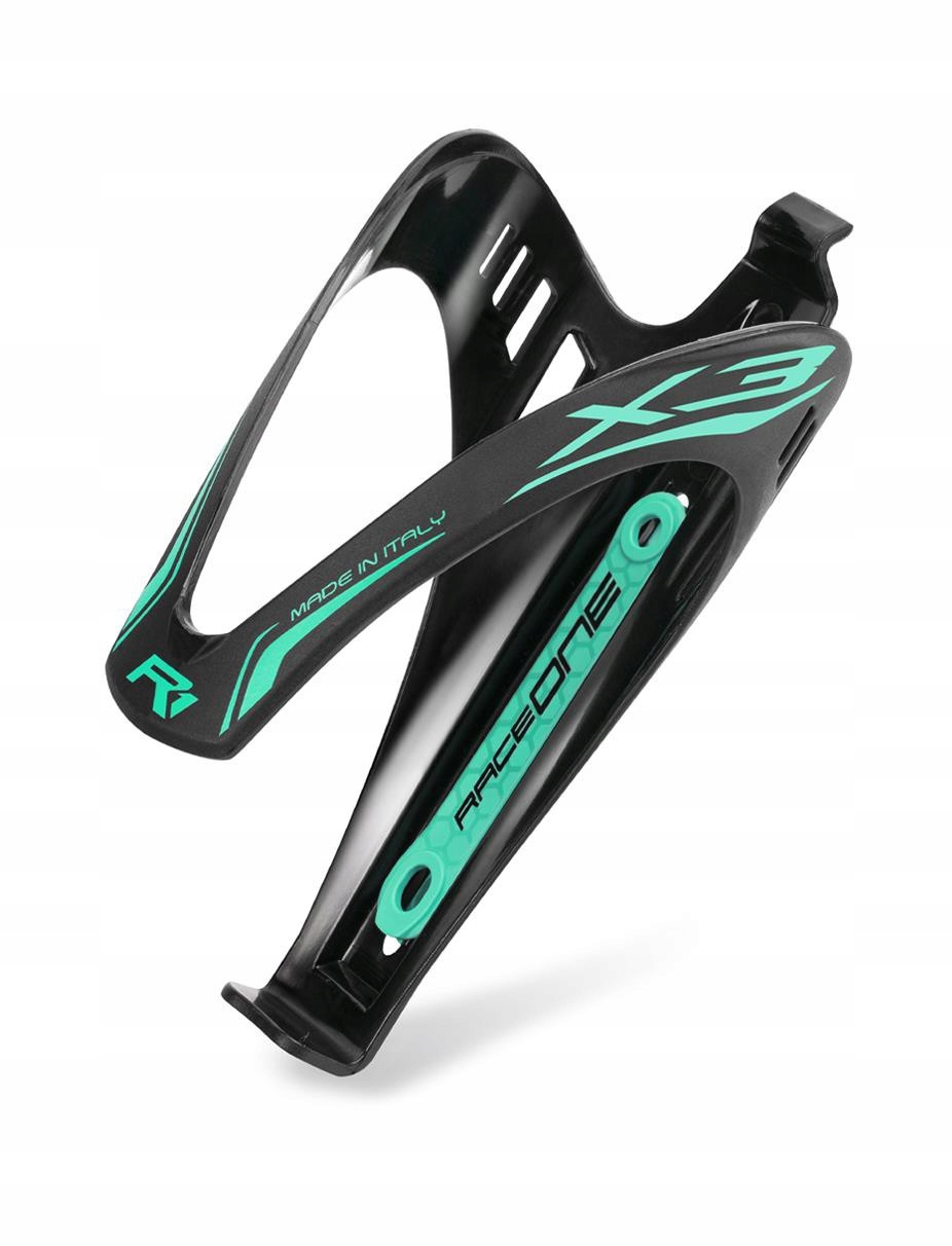 Koszyk bidonu Raceone X3 czarno morski bianchi
