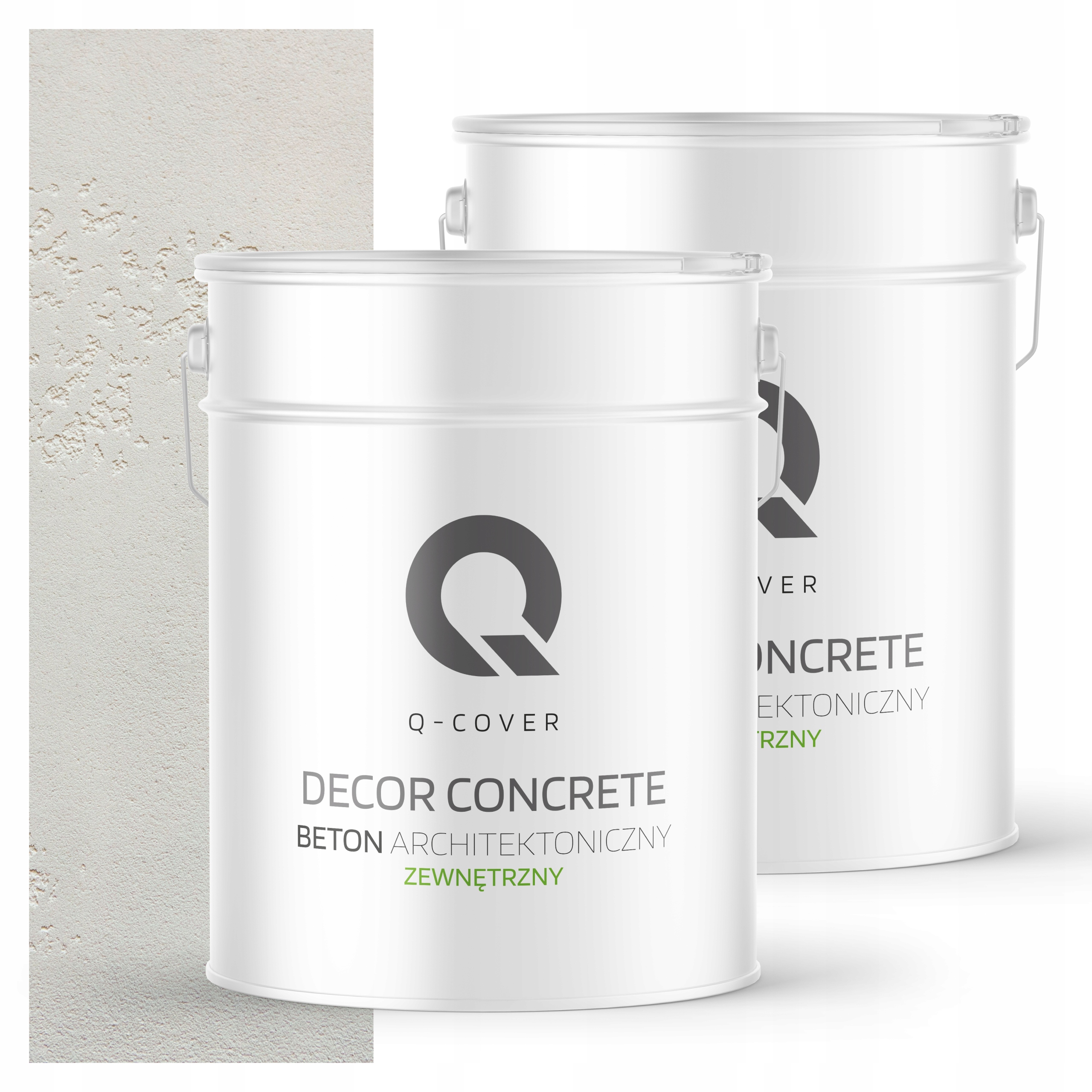 Architektonický venkovní beton 10 m2 15 kg Hotová hmota Barva Bílá F101