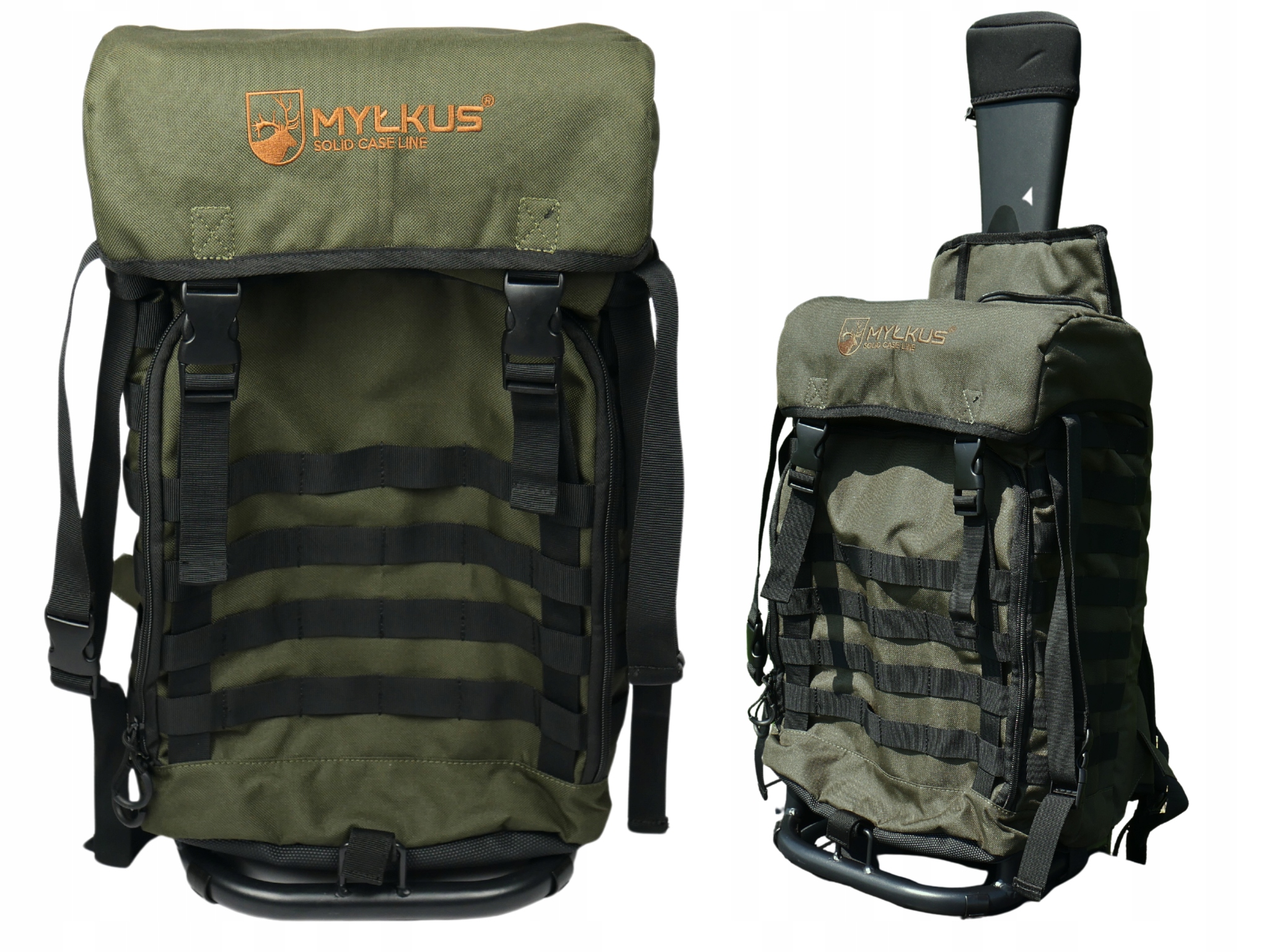 Lovecký Batoh se sedákem a stoličkou na zbraň na vyzvednutí Myłkus