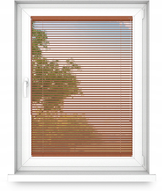 Drevená loftová žalúzia 25 mm 50x140 cm na mieru