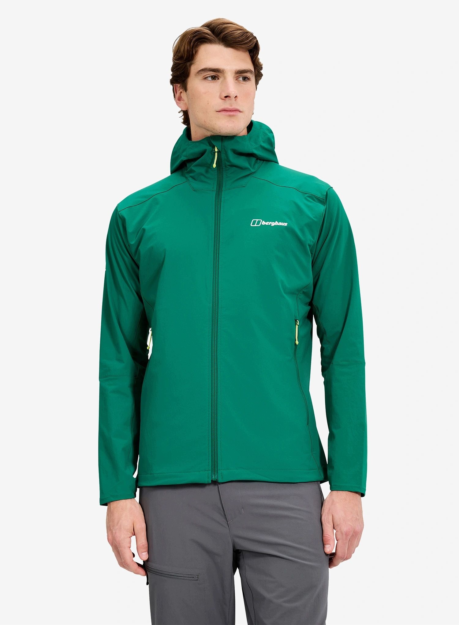 Kurtka softshell Berghaus Ridge Roamer Lite Jkt meadow green M