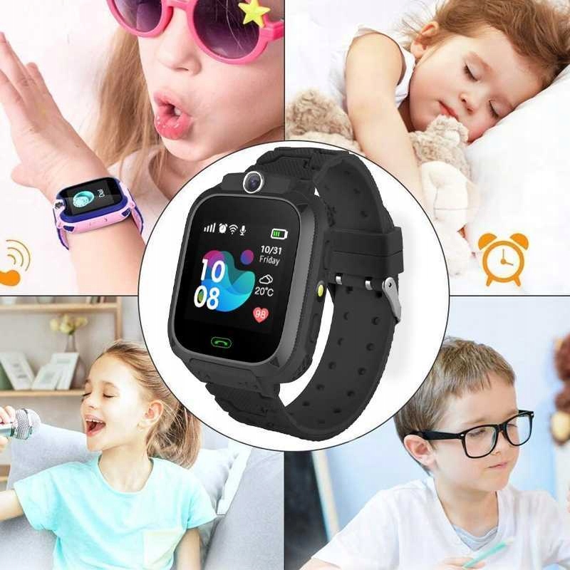SMARTWATCH Zegarek dla dziecka SIM PL LOKALIZATOR Cechy dodatkowe Bluetooth