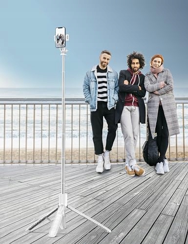 SELFIE STICK 180CM Z Pilotem Bezprzewodowym Do iPhone Samsung Huawei — miniatura 8