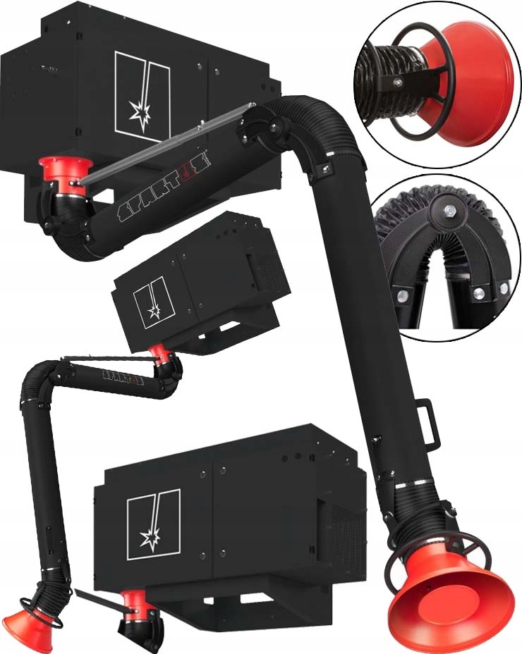 Mobilní Závěsný Svařovací Odsávač Spartus Provent W 2 m SP030-07-002W