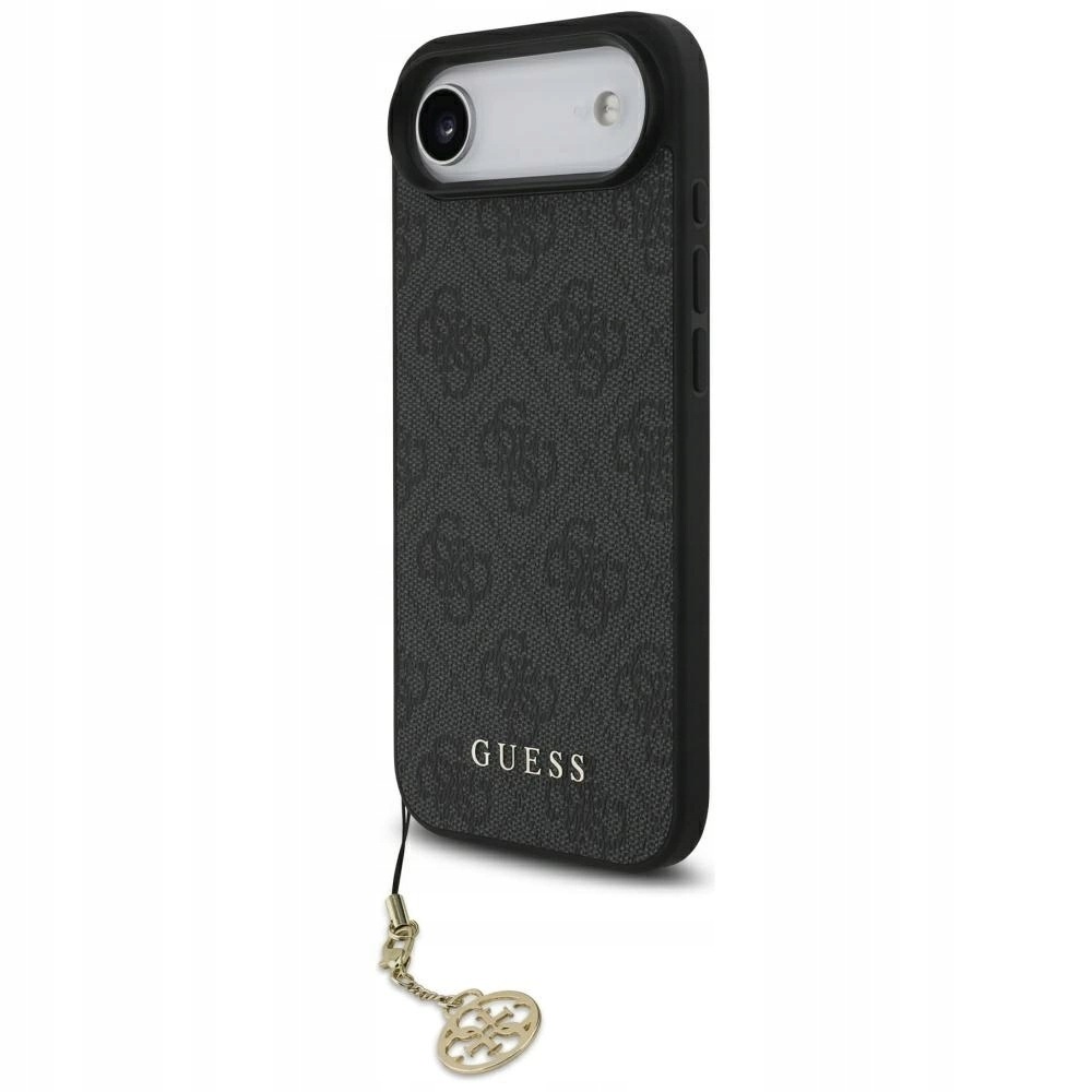 Etui Guess 4G Charms Collection MagSafe na iPhone Air czarne