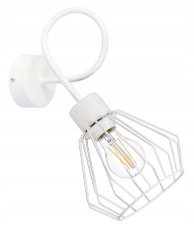 

Lampa Kinkiet E27 żyrandol stały loft drut Brylant