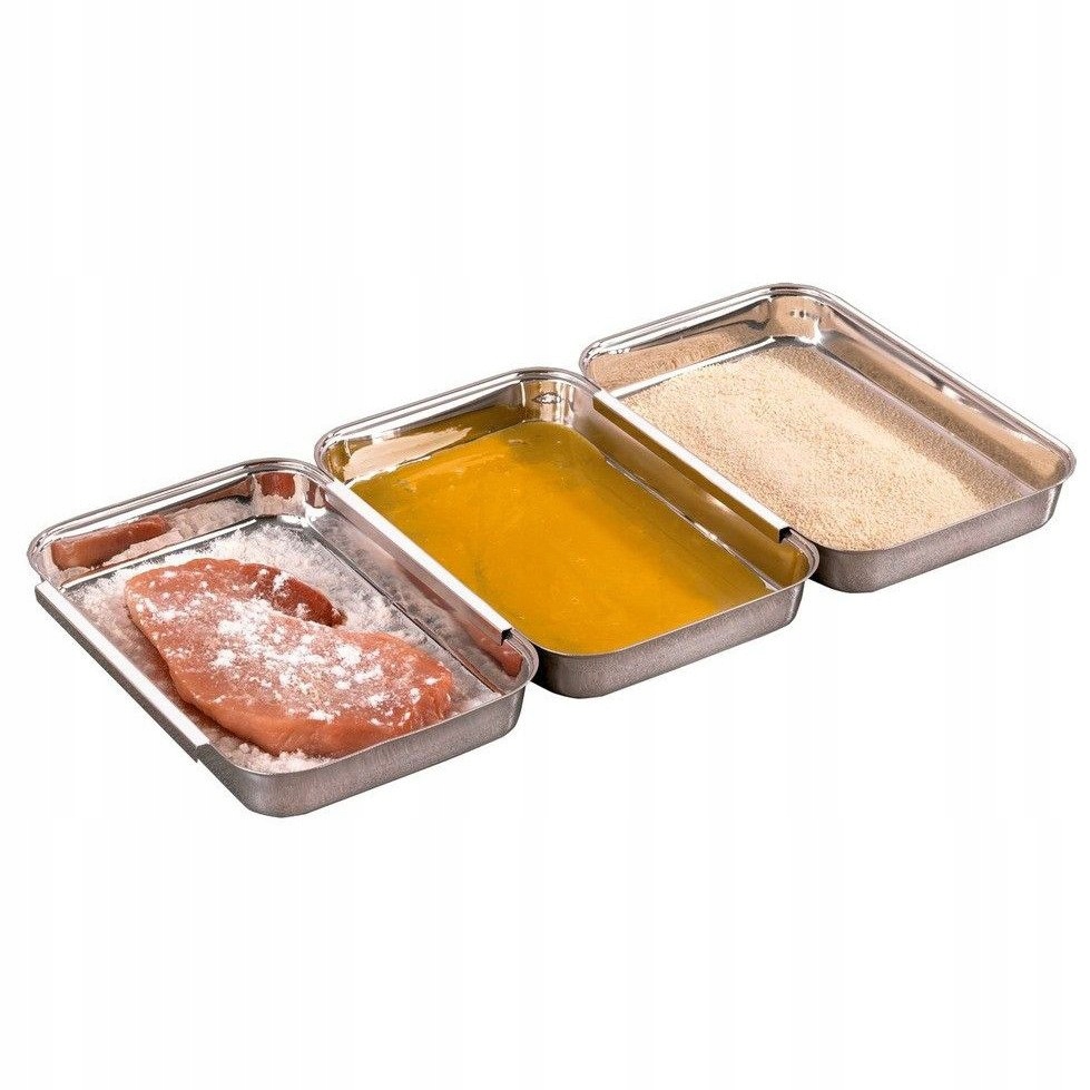 

Zestaw Misek Pojemników Do Panierowania x3 Wenko