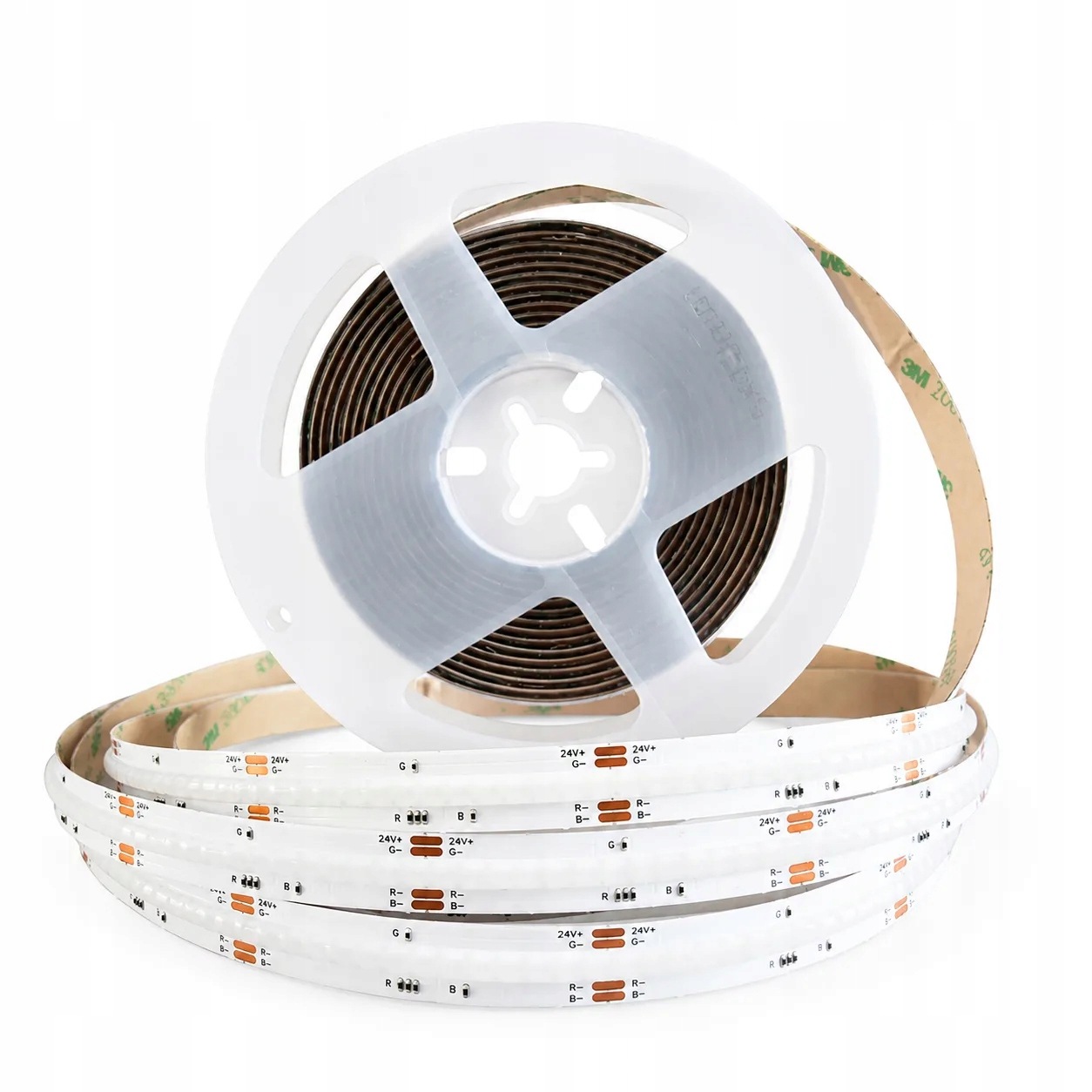 Led pásek Cob Pro 24V 576 LED/m Rgb barevný 14W/m IP20 5m světelná linka