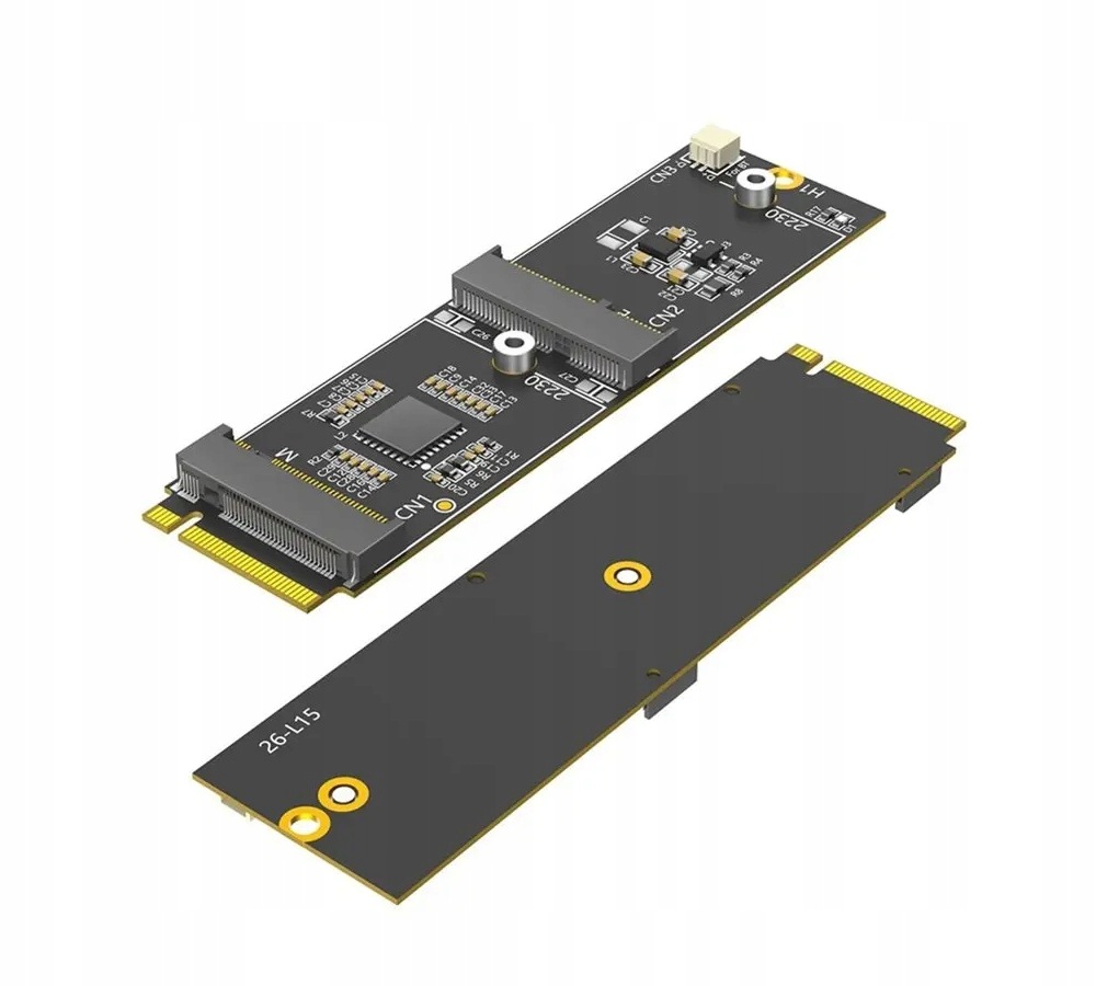 Dwa urzadzenia w jednym porcie M.2 Switch/Ekspander ASM1182e Ngff M.2 PCIe
