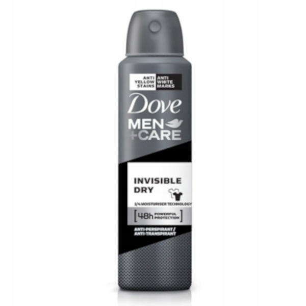 

Dove Men Ivisible Dry 150ml antyperspirant spray