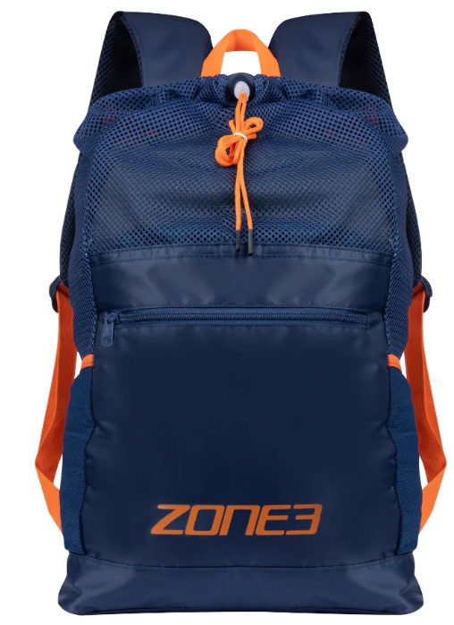 Plecak Treningowy Zone3 Large Mesh Training Navy/Orange