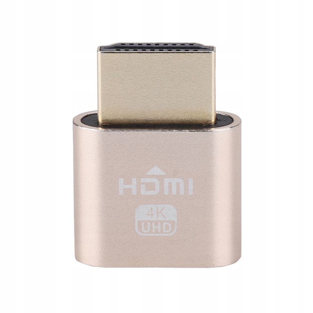 ADAPTER HDMI 4K DUMMY EMULATOR MONITORA PLUG AND PLAY