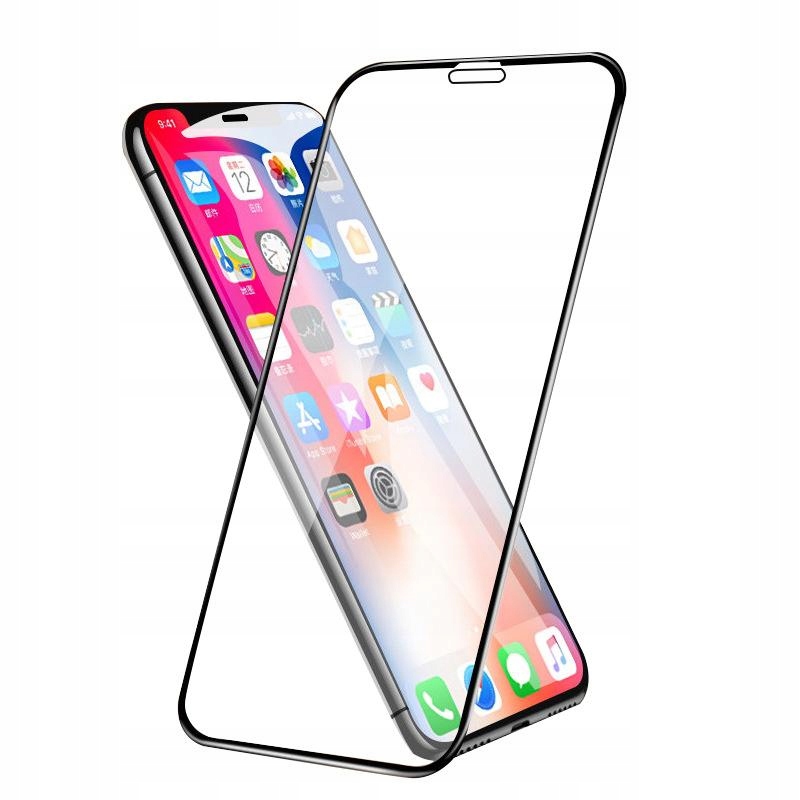 

Mega Mocne Szkło Hartowane 9D Do iPhone X/XS/11Pro
